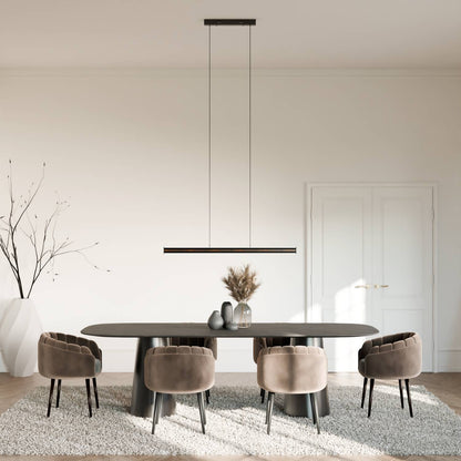 Extra warme design hanglamp 2200K met indirecte verlichting