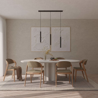 Moderne design hanglamp met verstelbare lichtkoppen