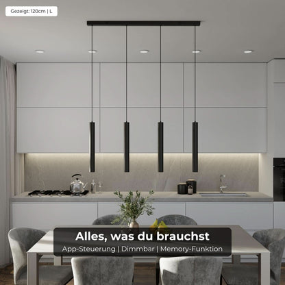 Moderne design hanglamp met verstelbare lichtkoppen
