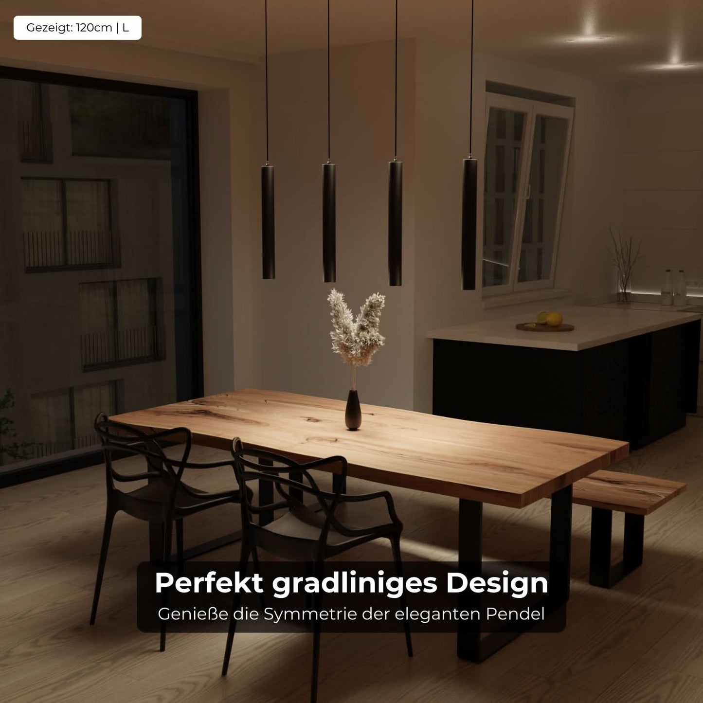 Moderne design hanglamp met verstelbare lichtkoppen