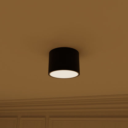 Verstelbare led plafondlamp met gericht warm 2700k licht voor hal keuken en woonkamer