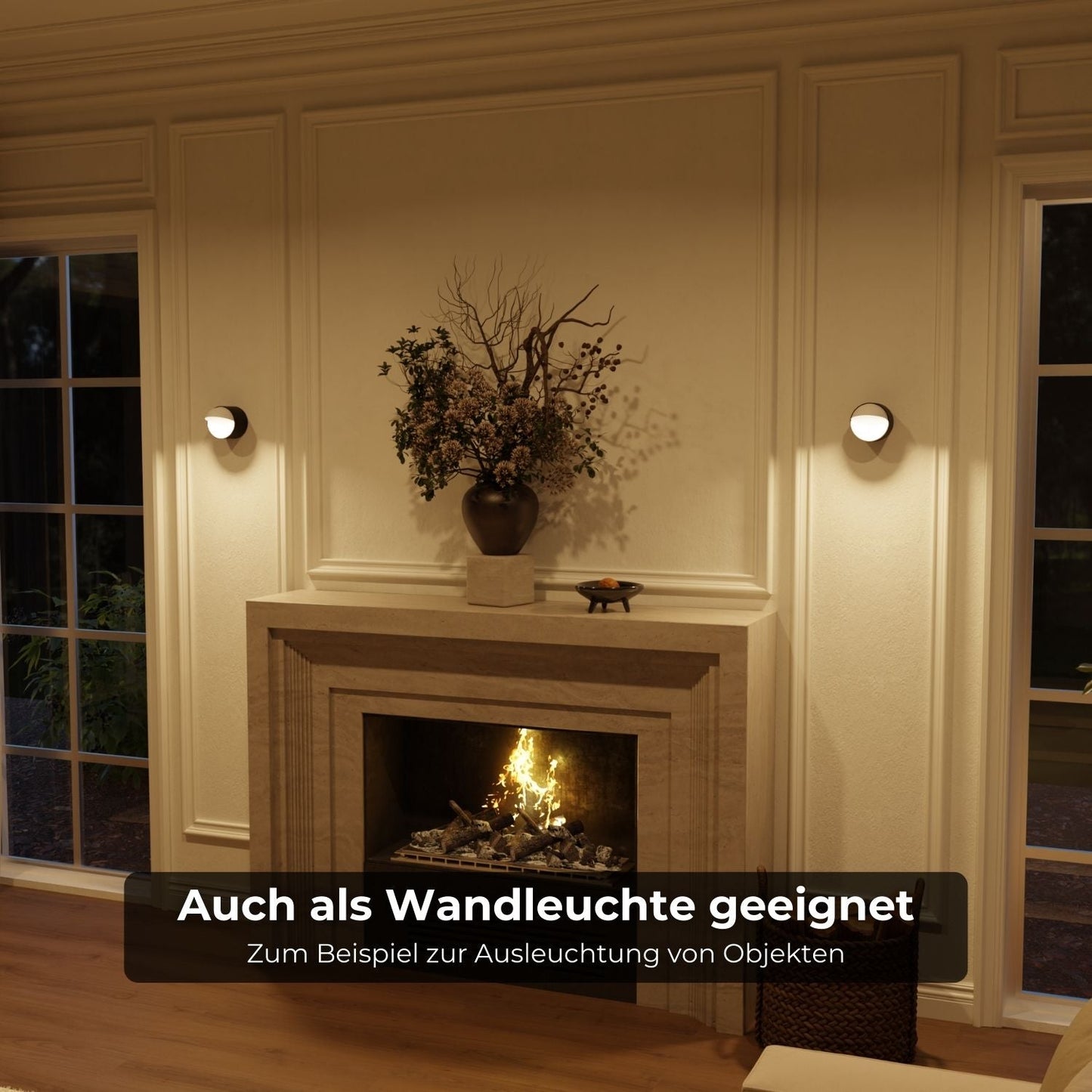 Verstelbare led plafondlamp met gericht warm 2700k licht voor hal keuken en woonkamer