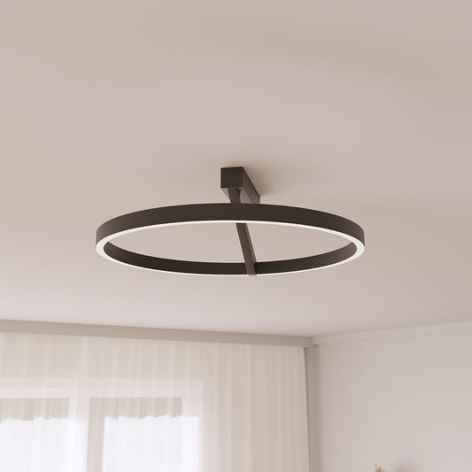 Plafondlamp met up & downlight en warm 2700K licht – Noira
