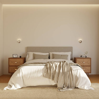 Moderne wandlamp met indirect licht en ip65 bescherming voor binnen en buiten