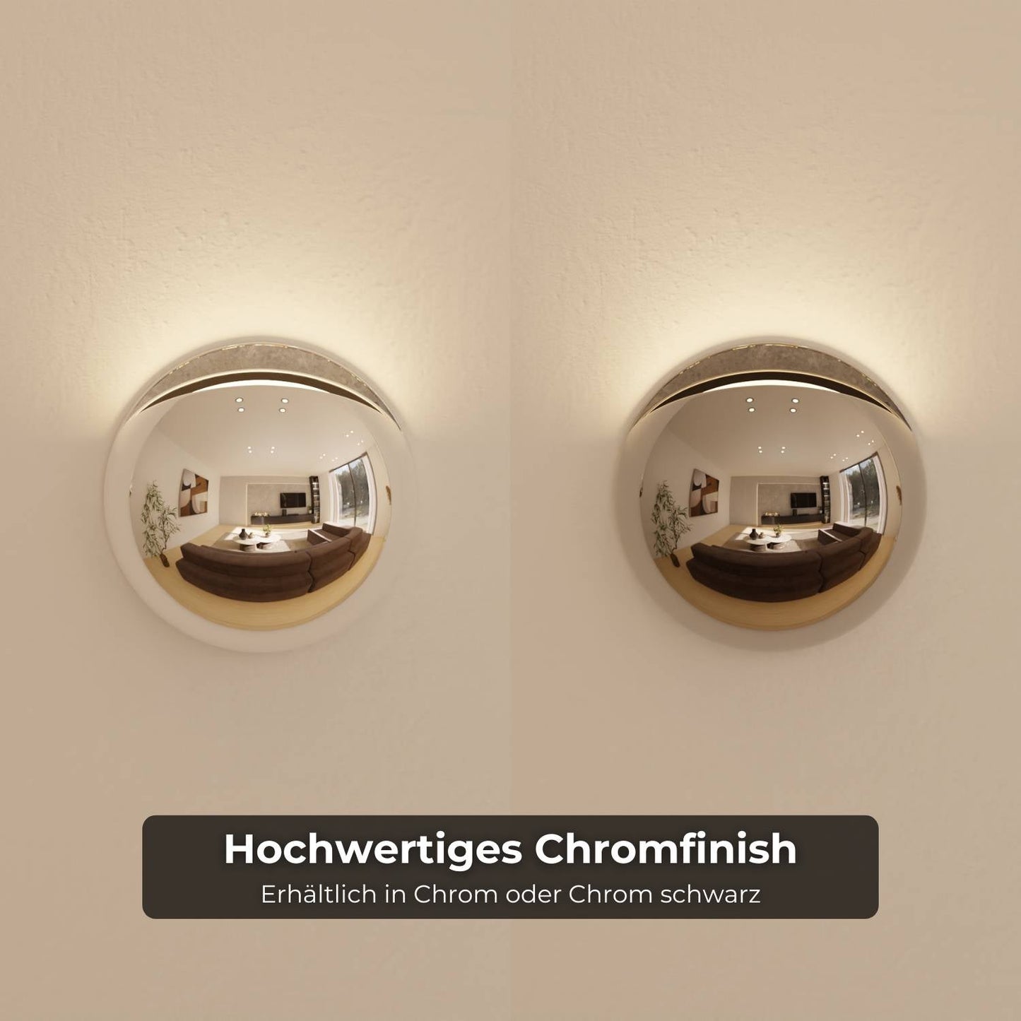 Moderne wandlamp met indirect licht en ip65 bescherming voor binnen en buiten