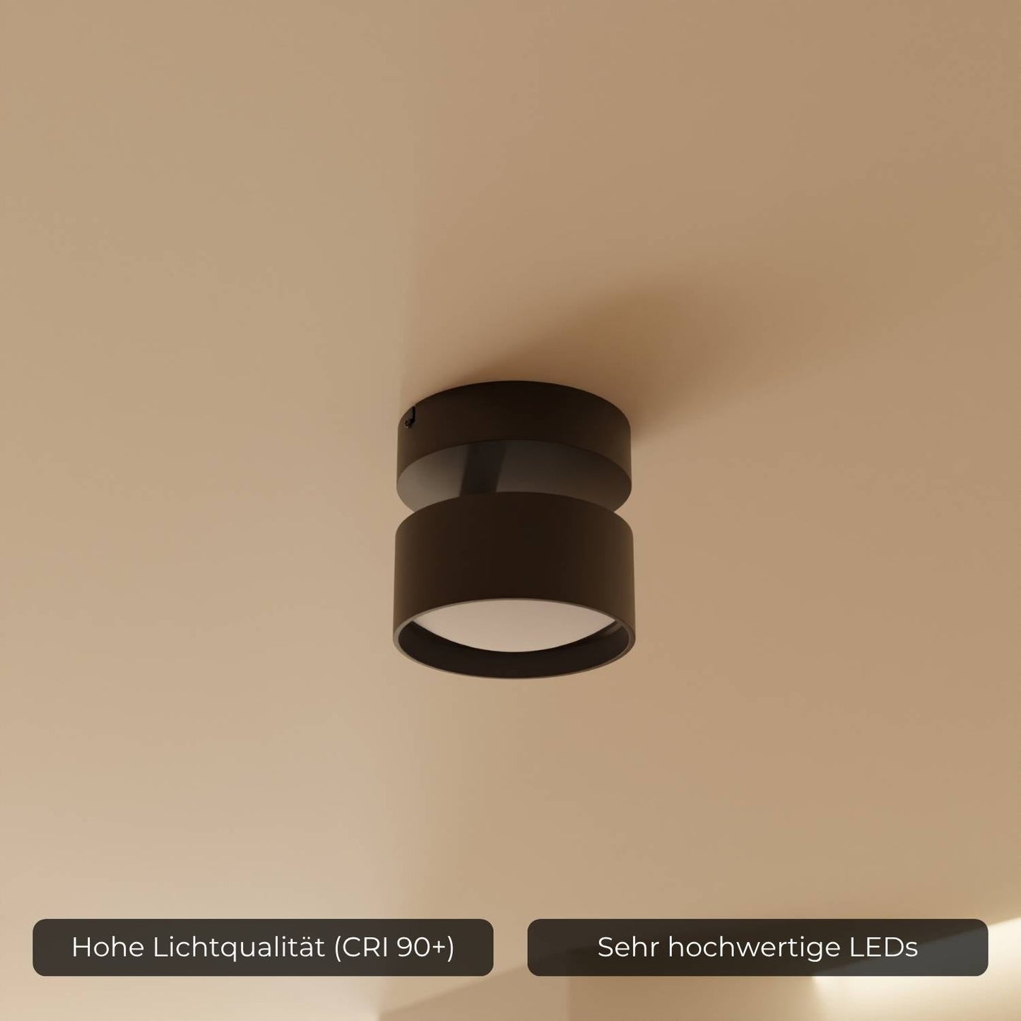 LED Plafondlamp Cilinder Up Downlight Aluminium Zwart Wand- en Plafondverlichting Moderne Verlichting Gang Slaapkamer Woonkamer