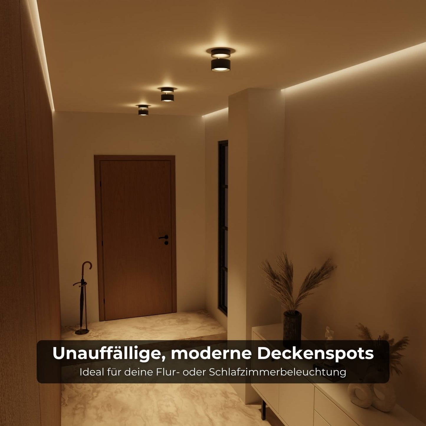 LED Plafondlamp Cilinder Up Downlight Aluminium Zwart Wand- en Plafondverlichting Moderne Verlichting Gang Slaapkamer Woonkamer