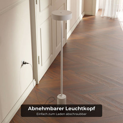 Draadloze accu vloerlamp voor tuin & terras met warm licht – Uranos