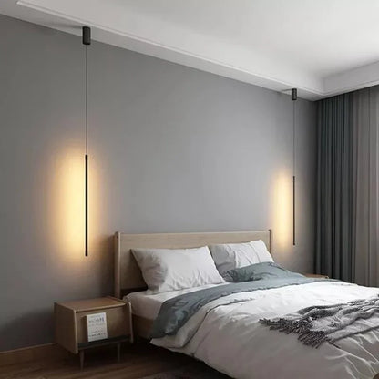 Hanglamp LED Modern Aluminium Zwart Minimalistisch Design Verstelbare Kabel