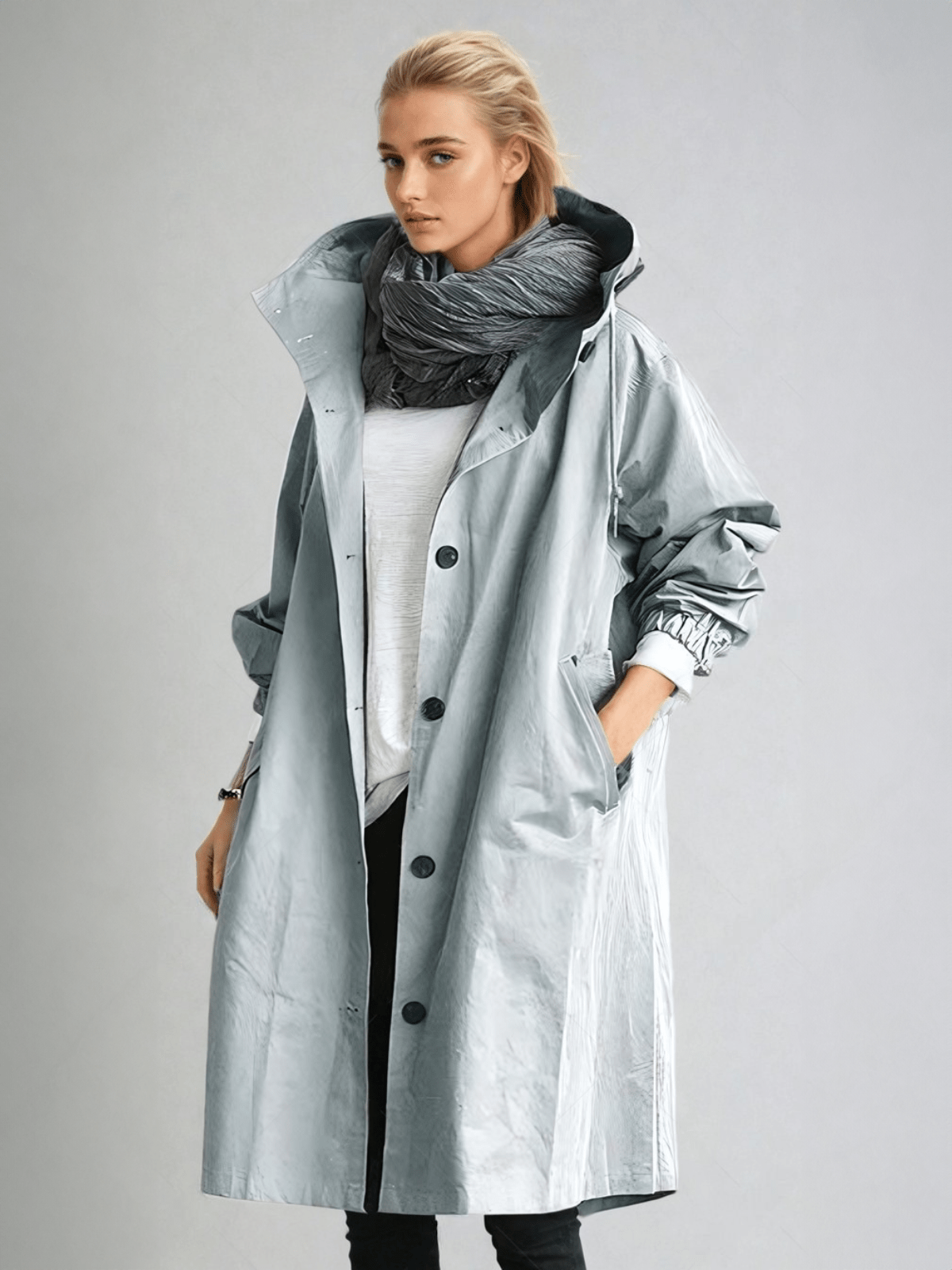 Trenchcoat Stijlvol Waterdicht Regenjas