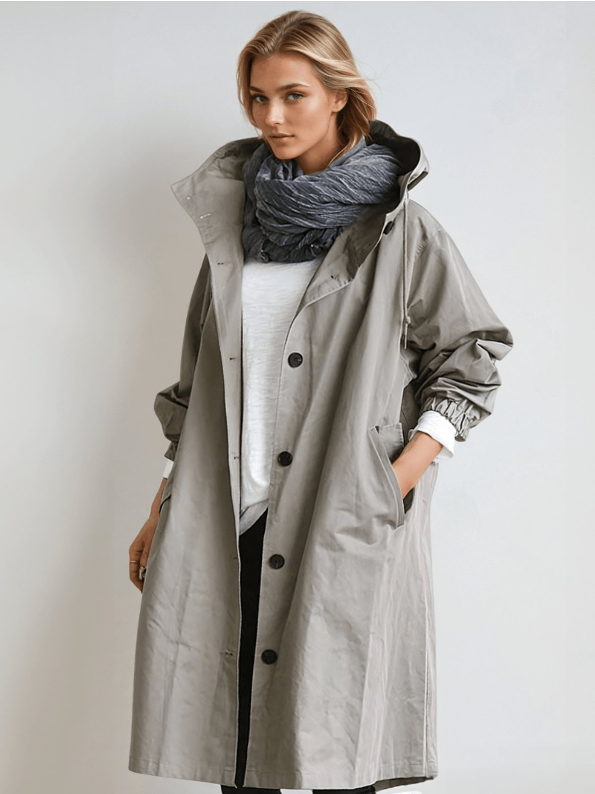 Trenchcoat Stijlvol Waterdicht Regenjas - StudioMarella