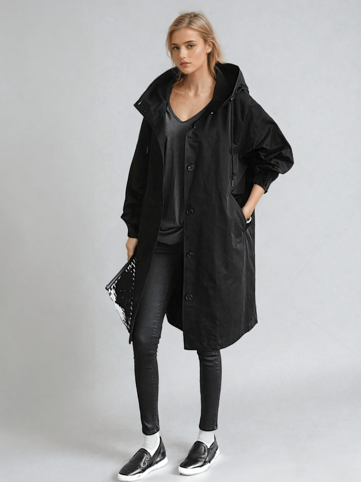 Trenchcoat Stijlvol Waterdicht Regenjas