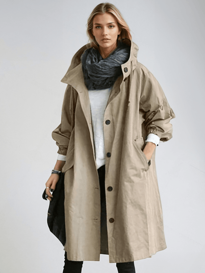 Trenchcoat Stijlvol Waterdicht Regenjas