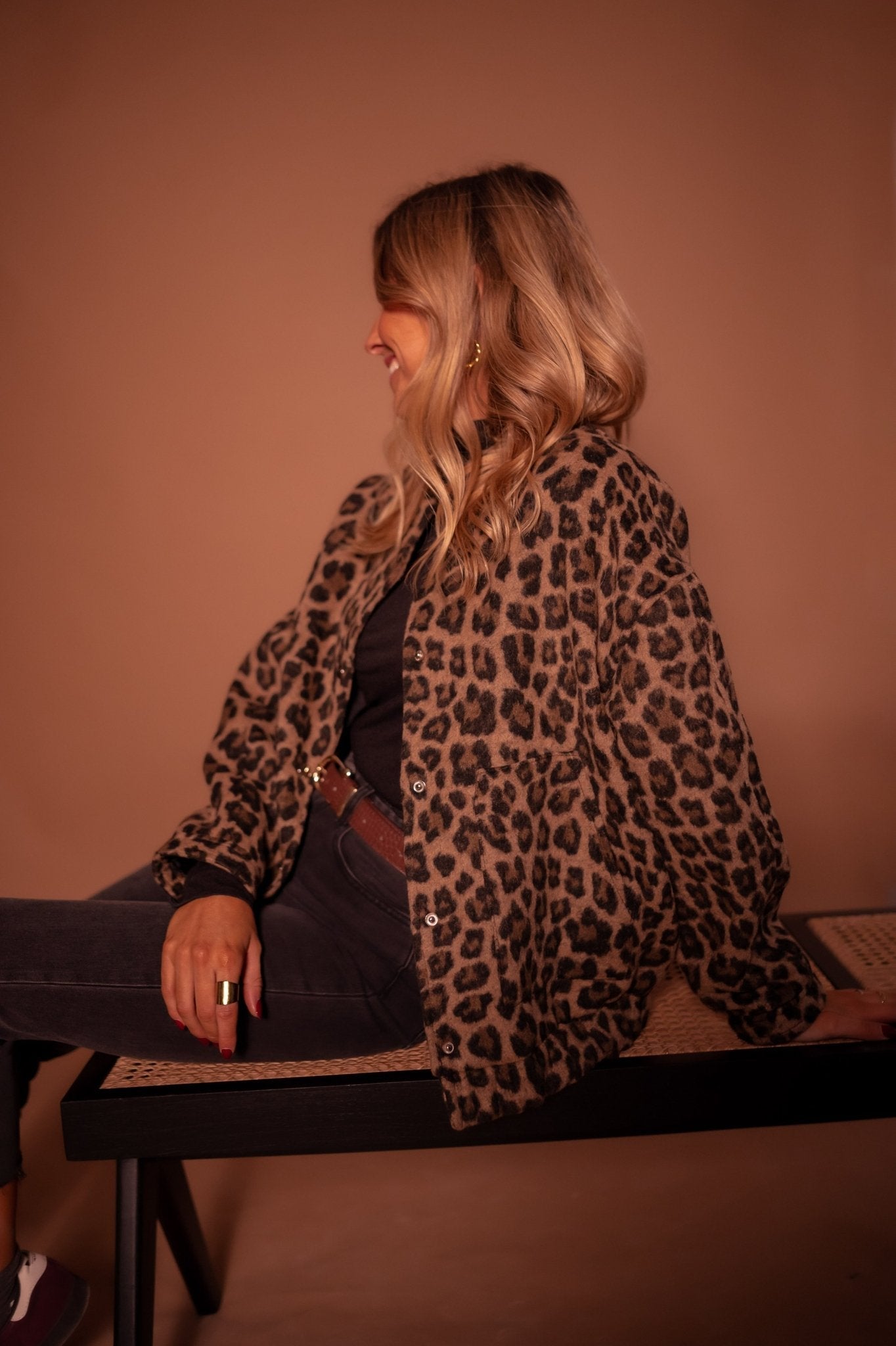 Dames Jasje Met Print Comfortabele Pasvorm