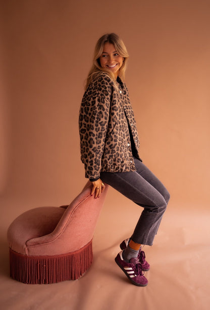 Dames Jasje Met Print Comfortabele Pasvorm
