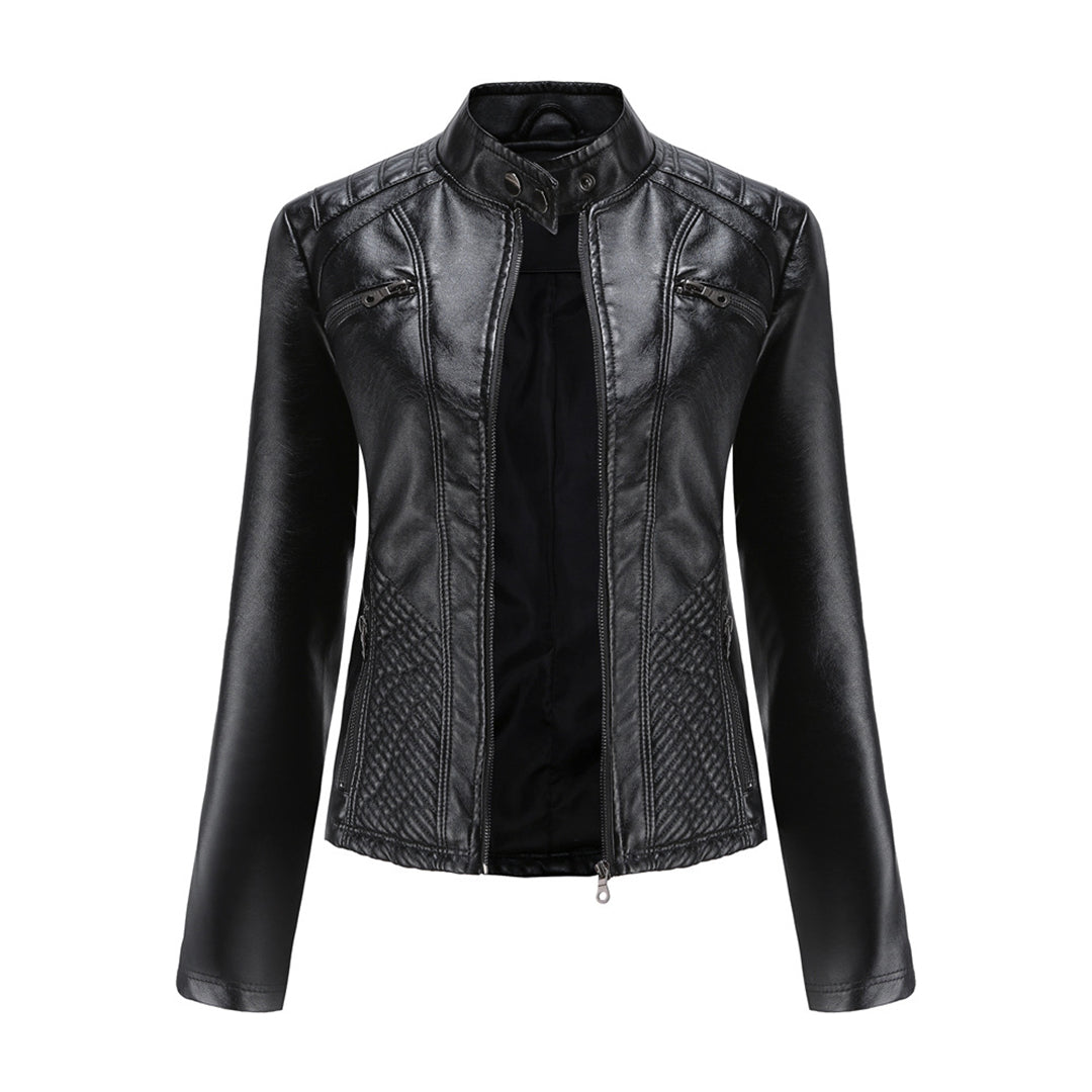 Dames Leren Jack Stijlvol en Elegance - StudioMarella