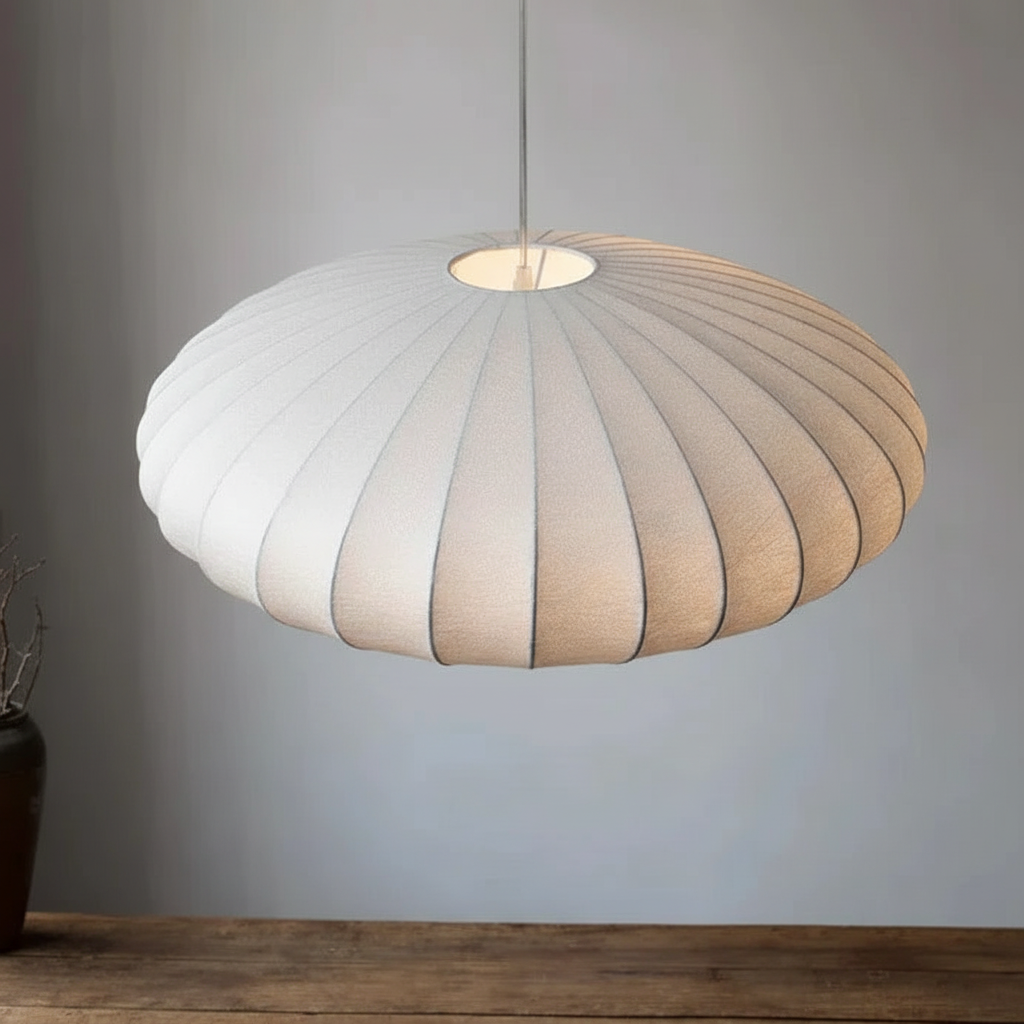 Hanglamp Zijde Kristal Eetkamer Woonkamer 3 Maten Pendellamp Stofkap Glamour Sfeerverlichting Hal
