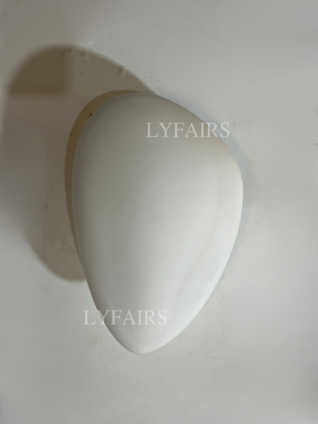 Moderne Glazen Wandlamp met Sfeervolle Ovale Kap – Stijlvolle Minimalistische Verlichting voor Hal Slaapkamer Woonkamer