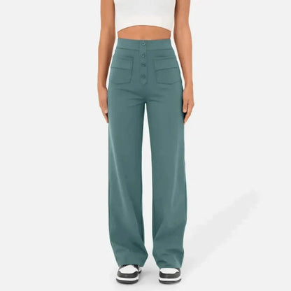 Hoge Taille Broek voor Vrouw Casual Stijl