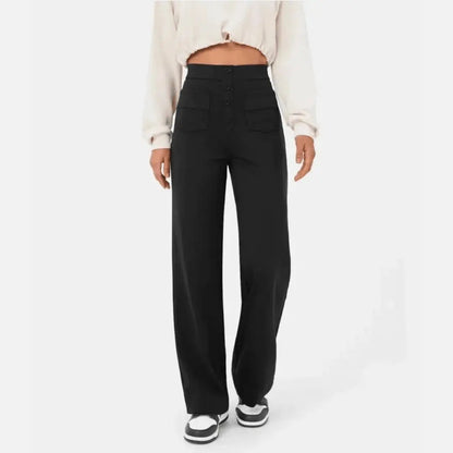 Hoge Taille Broek voor Vrouw Casual Stijl