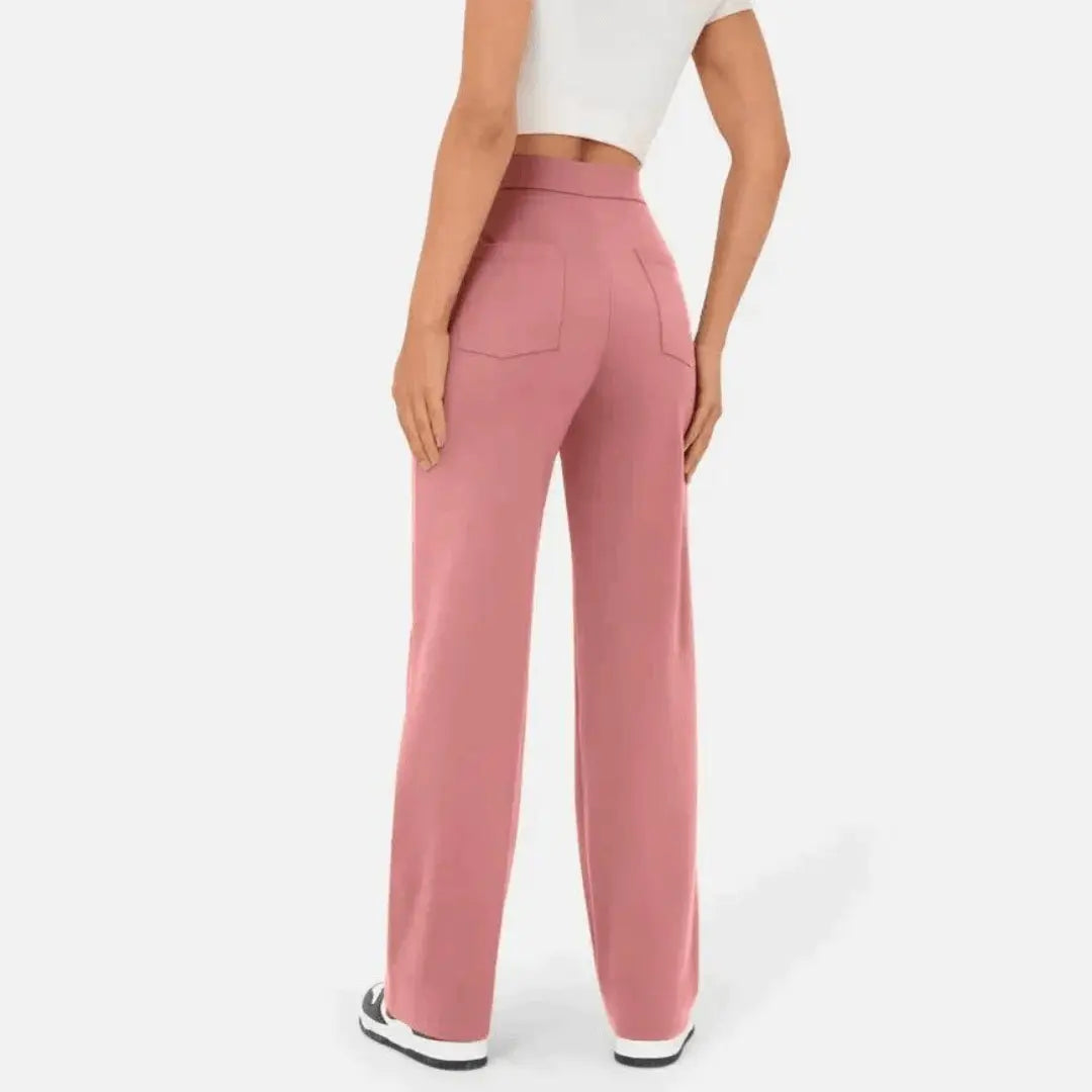 Hoge Taille Broek voor Vrouw Casual Stijl
