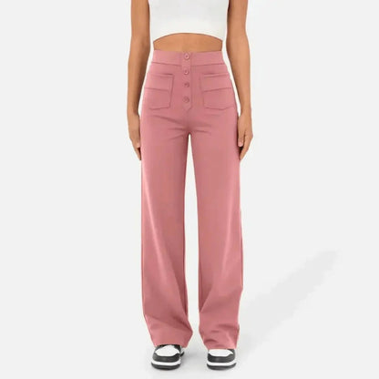Hoge Taille Broek voor Vrouw Casual Stijl