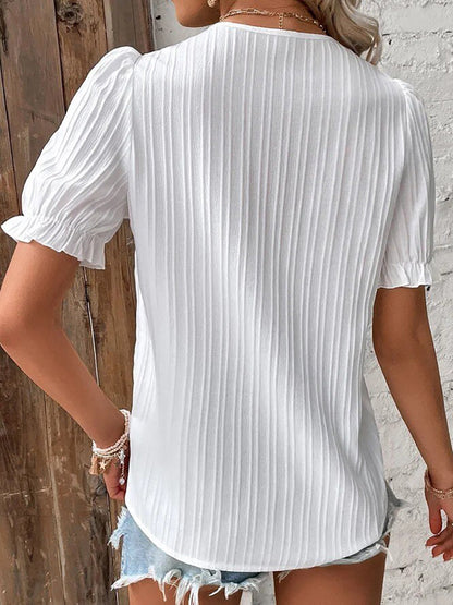 Vrouwelijke Kanten Blouse Elegante Stijl voor Dames