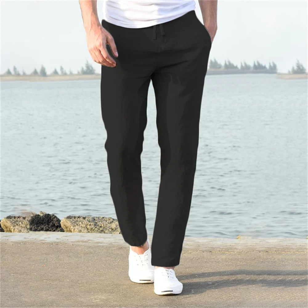 Heren Zomerbroek Elastisch Comfortabel Ademend