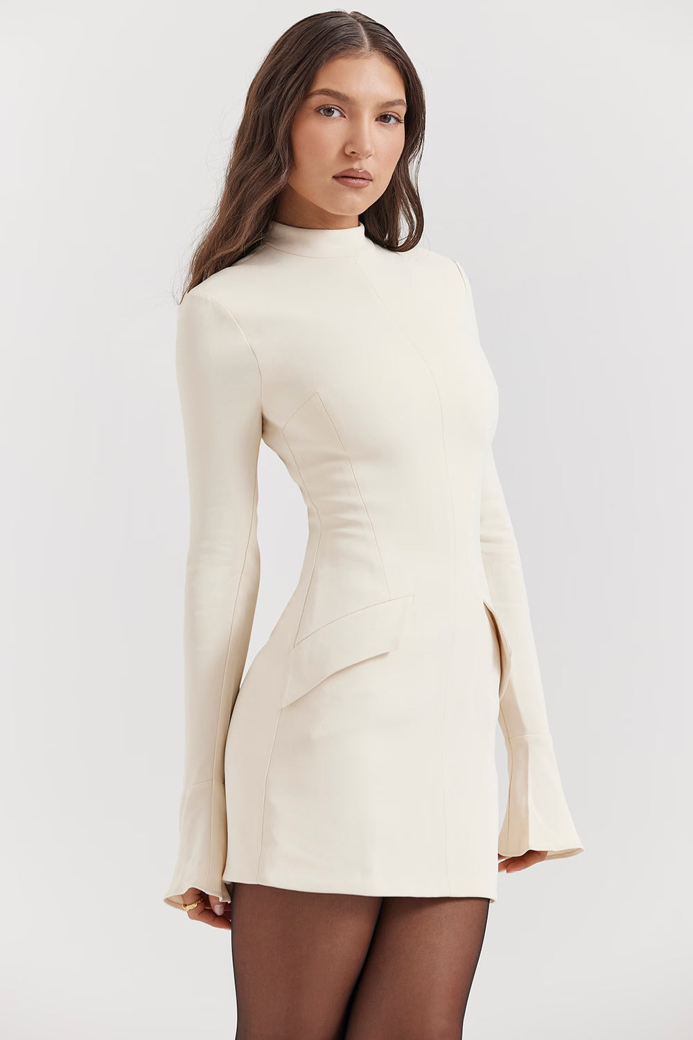 Elegante Jurk Met Tijdloze Pasvorm en Klasse