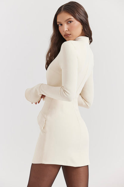 Klassieke Vrouw Jurk Elegante A-lijn Pasvorm