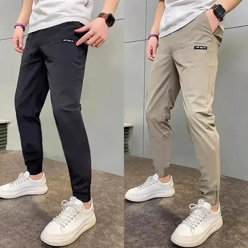 Elastische Cargo Broek 2 voor 1 Aanbieding