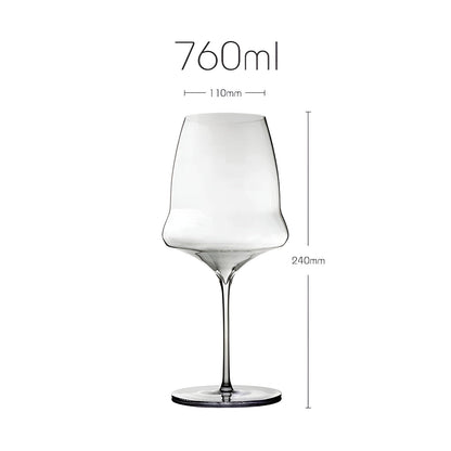 Wijnglas Kristal Dunwandig 390-760ml Champagne Glas Elegant