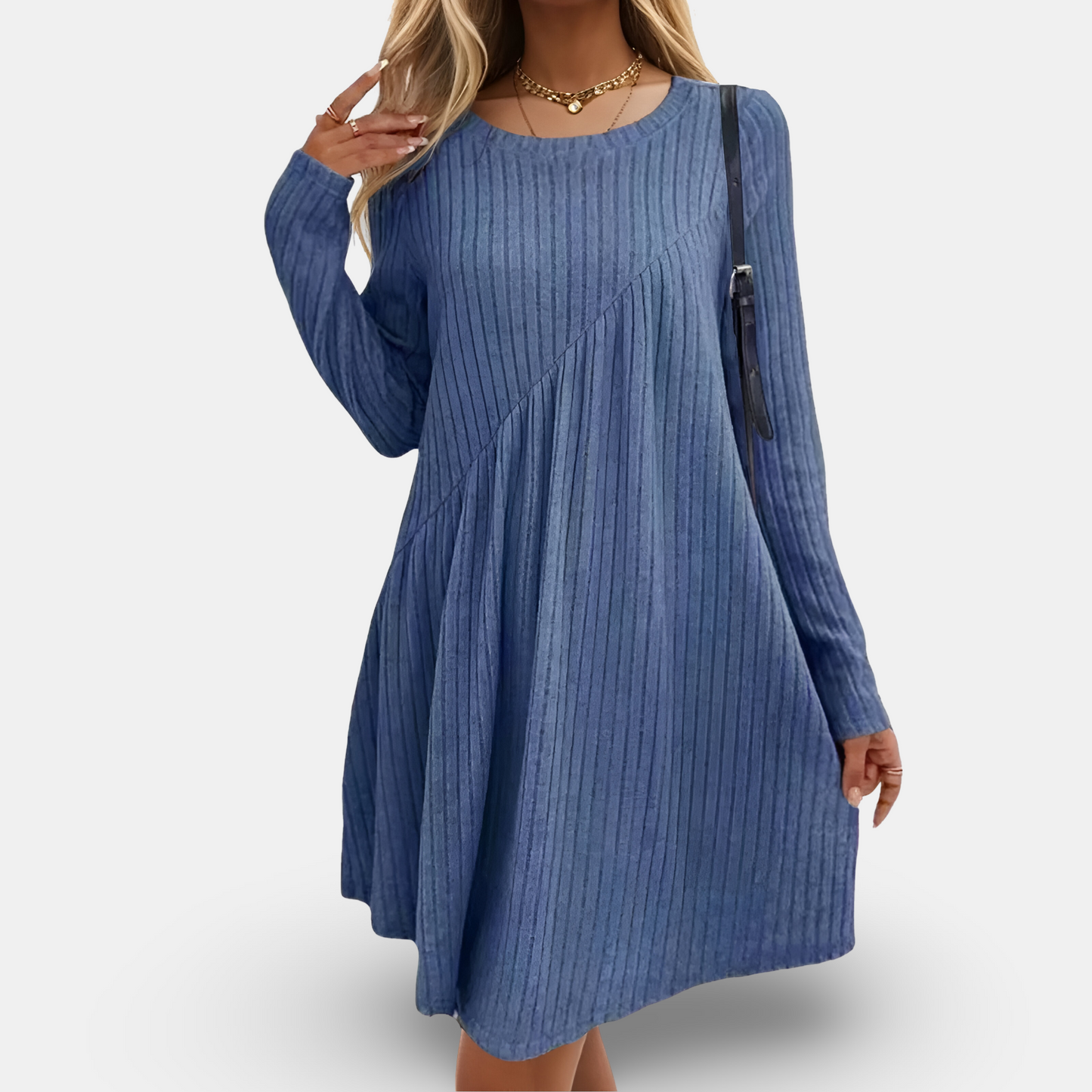 Elegante Jurk Comfortabele Stijl voor Vrouw