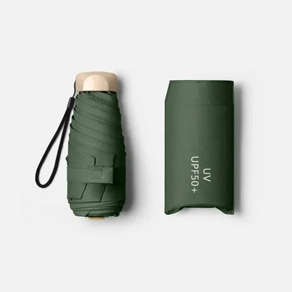 Opvouwbare Mini Paraplu – Compact, UV-Bescherming & Windbestendig voor Elke Dag