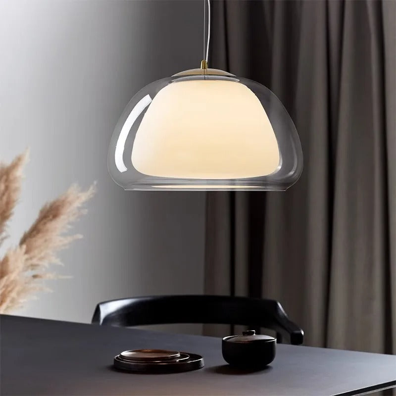 Globe Hanglamp met Gerookte Glazen Bol – Gouden, Zwarte of Transparante Afwerking | Scandinavisch Design