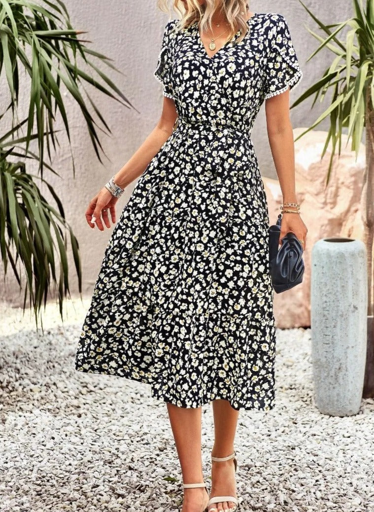 Vrouwen Jurk Kort Model Zomerjurk Modieus - StudioMarella