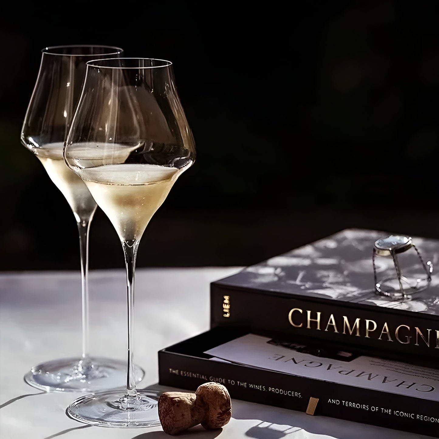 Wijnglas Kristal Dunwandig 390-760ml Champagne Glas Elegant