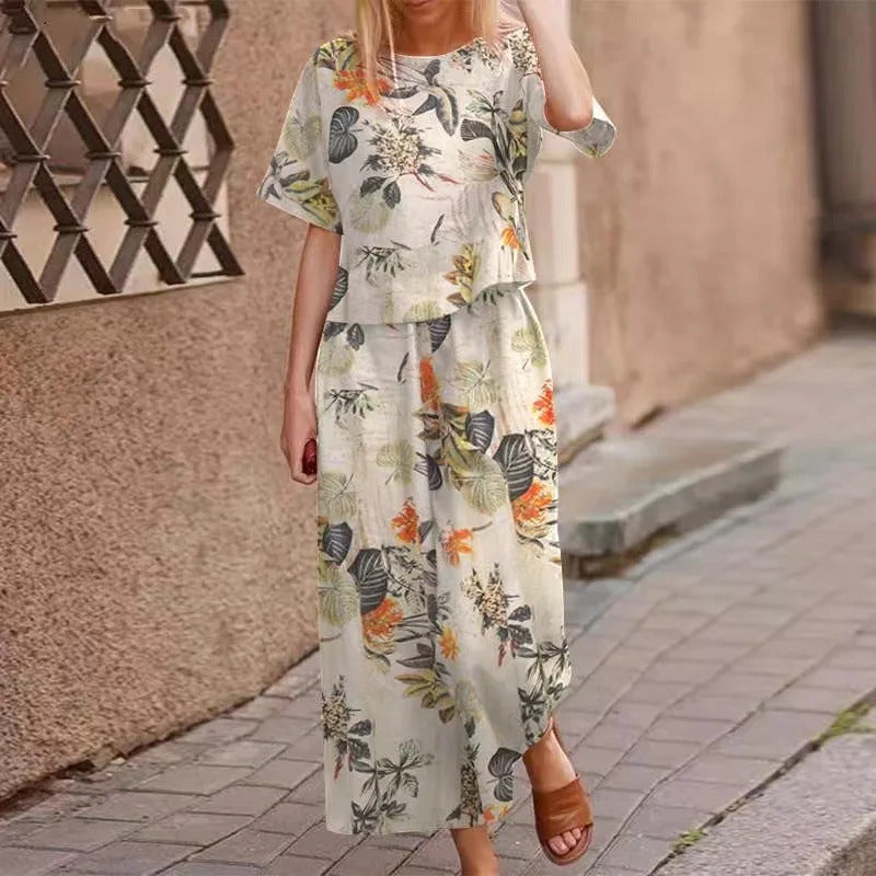 Vrouwelijke Zomer Jurk en Top Set - StudioMarella