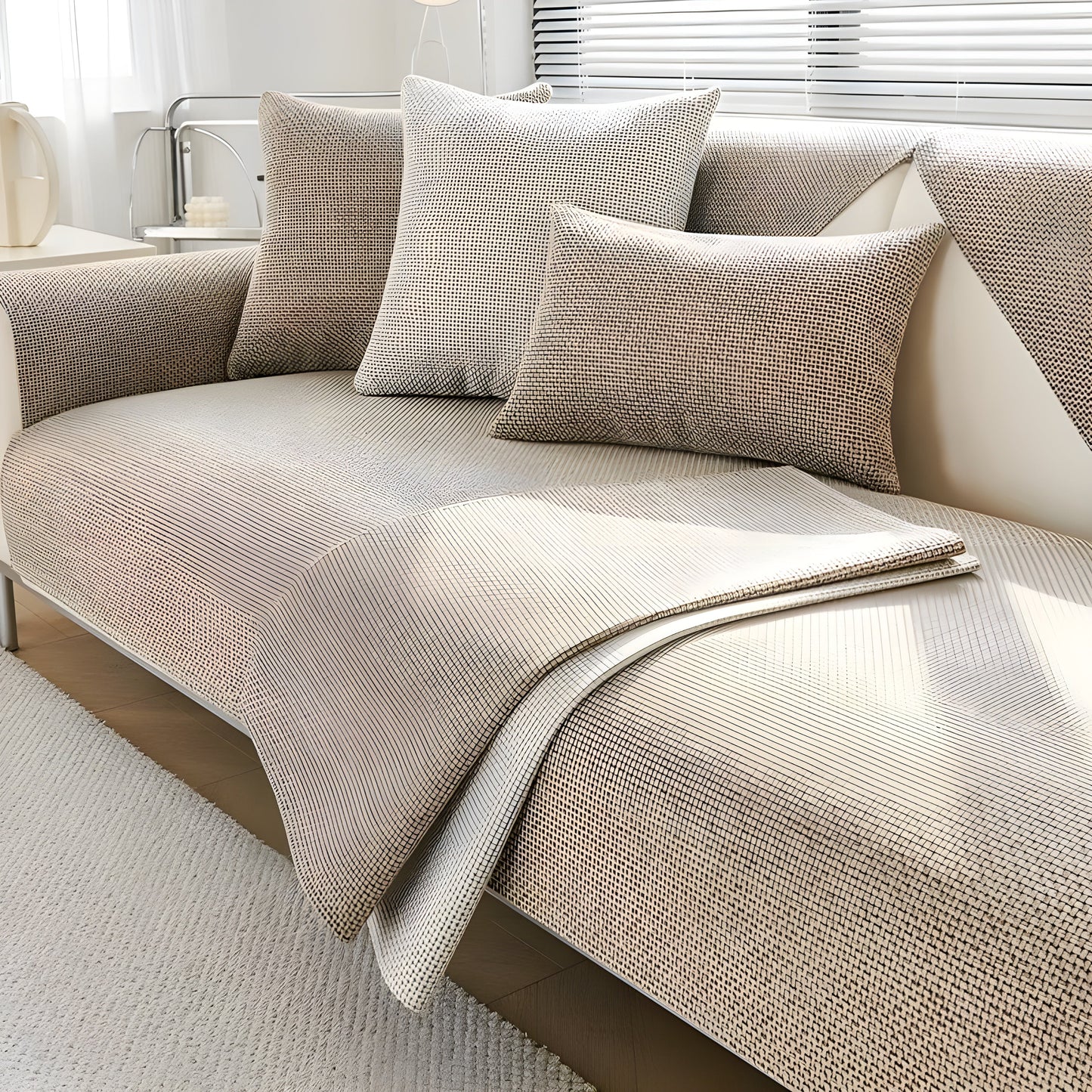 Bankhoes Antislip Voor Hoekbank en Bank – Wasbare Sofa Cover