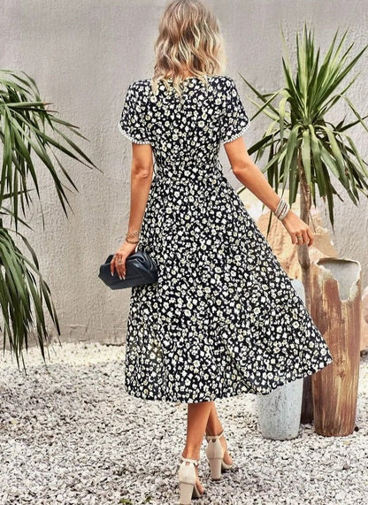 Vrouwen Jurk Kort Model Zomerjurk Modieus