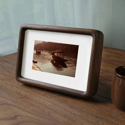 Fotolijst Hout Massief Handgemaakt A4 Portretlijst Woonkamer Trouwfoto Vintage