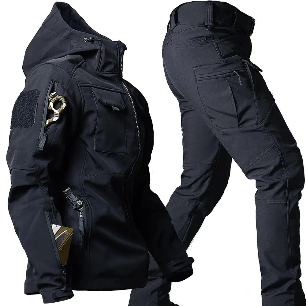 Softshell Outdoor Jas Set Heren Wind- & Waterdicht