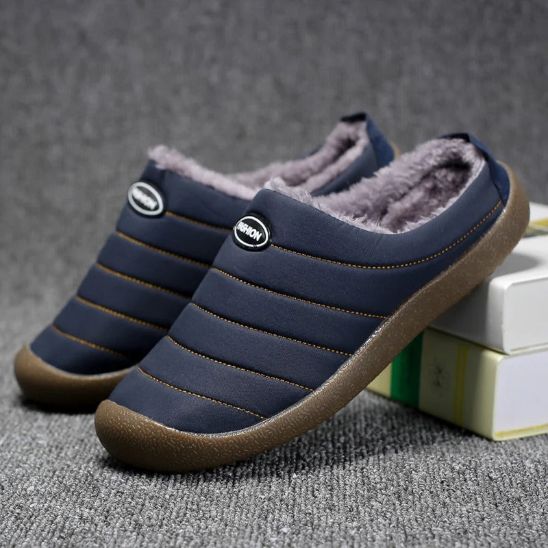 Warme Pluche Pantoffels voor Mannen
