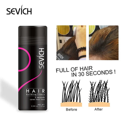 Haarvezel Poeder voor Voller Haar – Kamouflageert Dun Haar en Kale Plekken Direct – Natuurlijk Volume