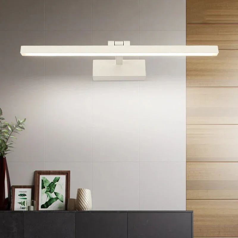 Spiegellamp LED Badkamer Waterdicht Zwart Zilver 40cm tot 110cm Spiegelverlichting