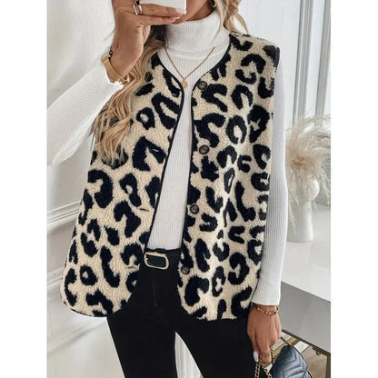 Leopardjassen voor Vrouwen Elegante Bontjas - StudioMarella