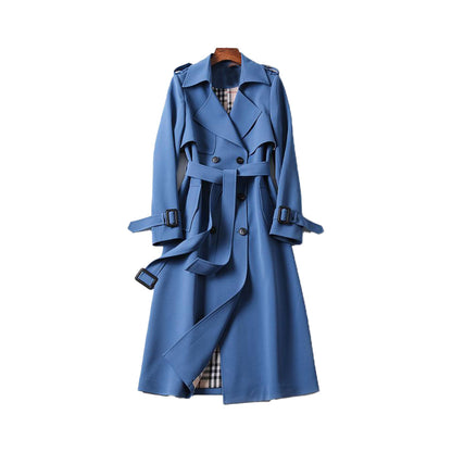 Dames Trenchcoat Waterdicht Klassieke Stijl