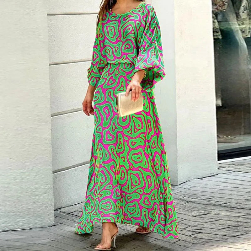 Lange Zomerjurk Maxi Jurk Bohemien Stijl Vrouw - StudioMarella