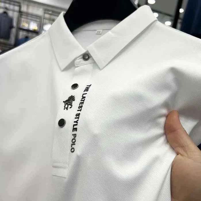 Heren Polo Shirt Stretch Kreukvrij Comfortabel