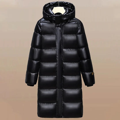 Lange Piumino Jas Warm en Licht
